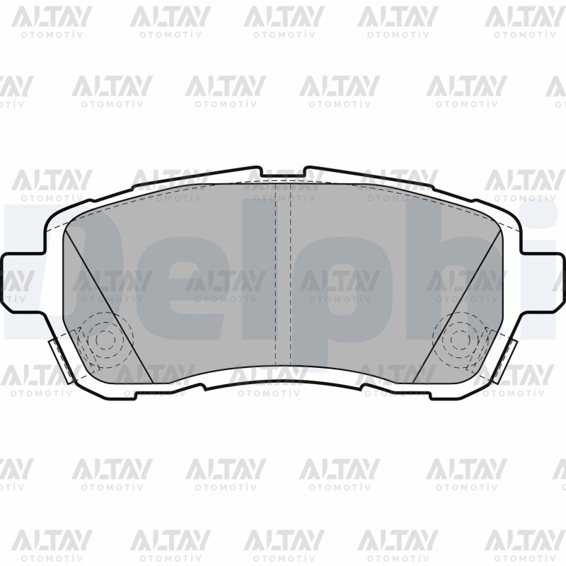 Ford Fiesta Ön Fren Balata OEM ME8V5J2K021AB Ford Fiesta Ön Fren Balata OEM ME8V5J2K021AB