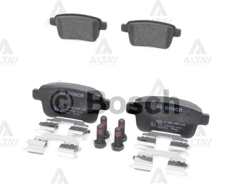 Renault Kangoo Arka Fren Balata OEM 440606267R
