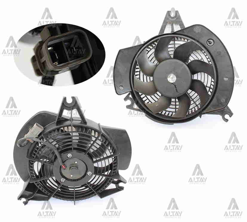 Hyundai Starex Sağ Radyatör Fan ve Motoru 2002-2008 Fan Klima Sağ OEM 97730-4A065 Hyundai Starex Sağ Radyatör Fan ve Motoru 2002-2008 Fan Klima Sağ OEM 97730-4A065