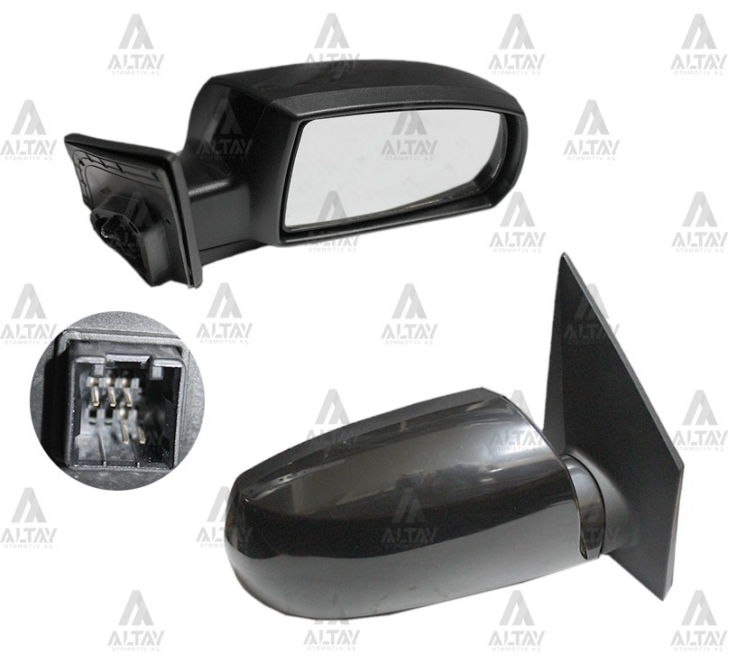 KIA RIO Sağ Dış Dikiz Aynası 2006-2011 Ayna Dış Rıo Elektrikli Isıtmalı Sağ OEM 87620-1G310