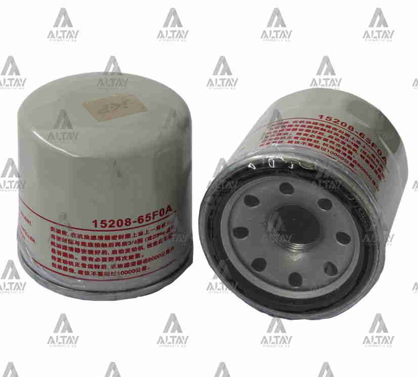 Nissan Qashqai Yağ Filtresi Benzinli OEM 15208-65F0A Nissan Qashqai Yağ Filtresi Benzinli OEM 15208-65F0A