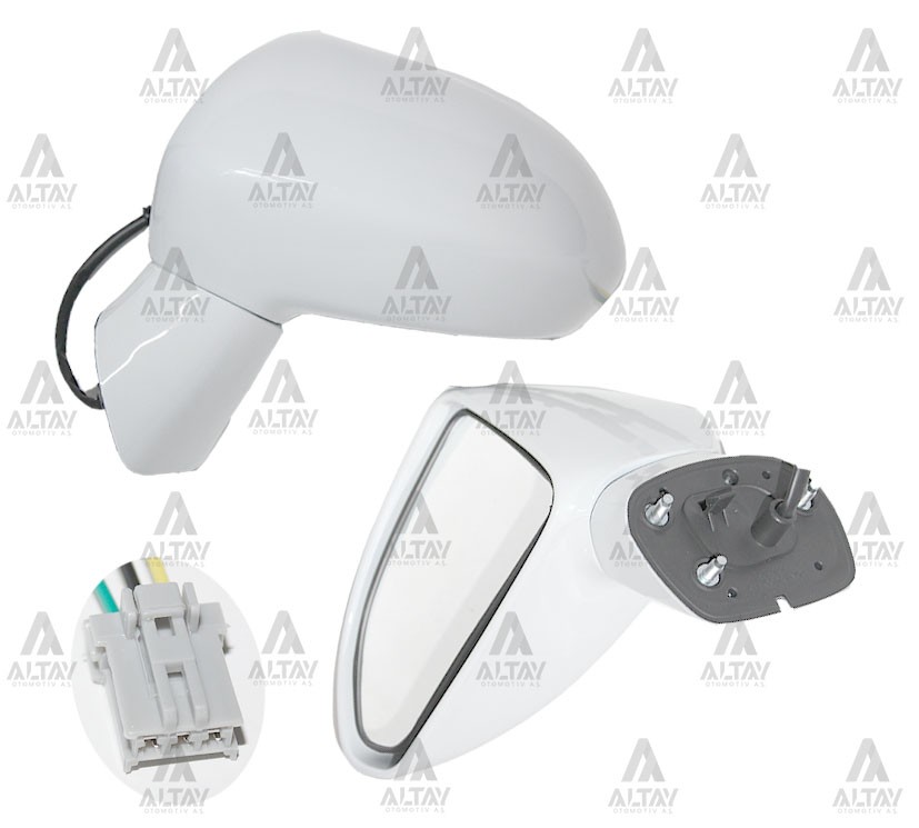 Honda Jazz Sol Dış Dikiz Aynası 2005-2008 Ayna Dış Elektrikli Sinyalsiz Sol OEM 76250-SAA-G41