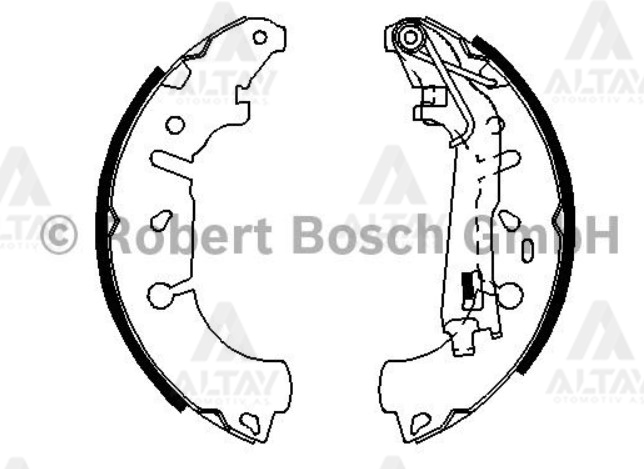 Fiat Punto Arka Fren Balata Lınea-fıorıno-bıpper-nemo OEM 77363858