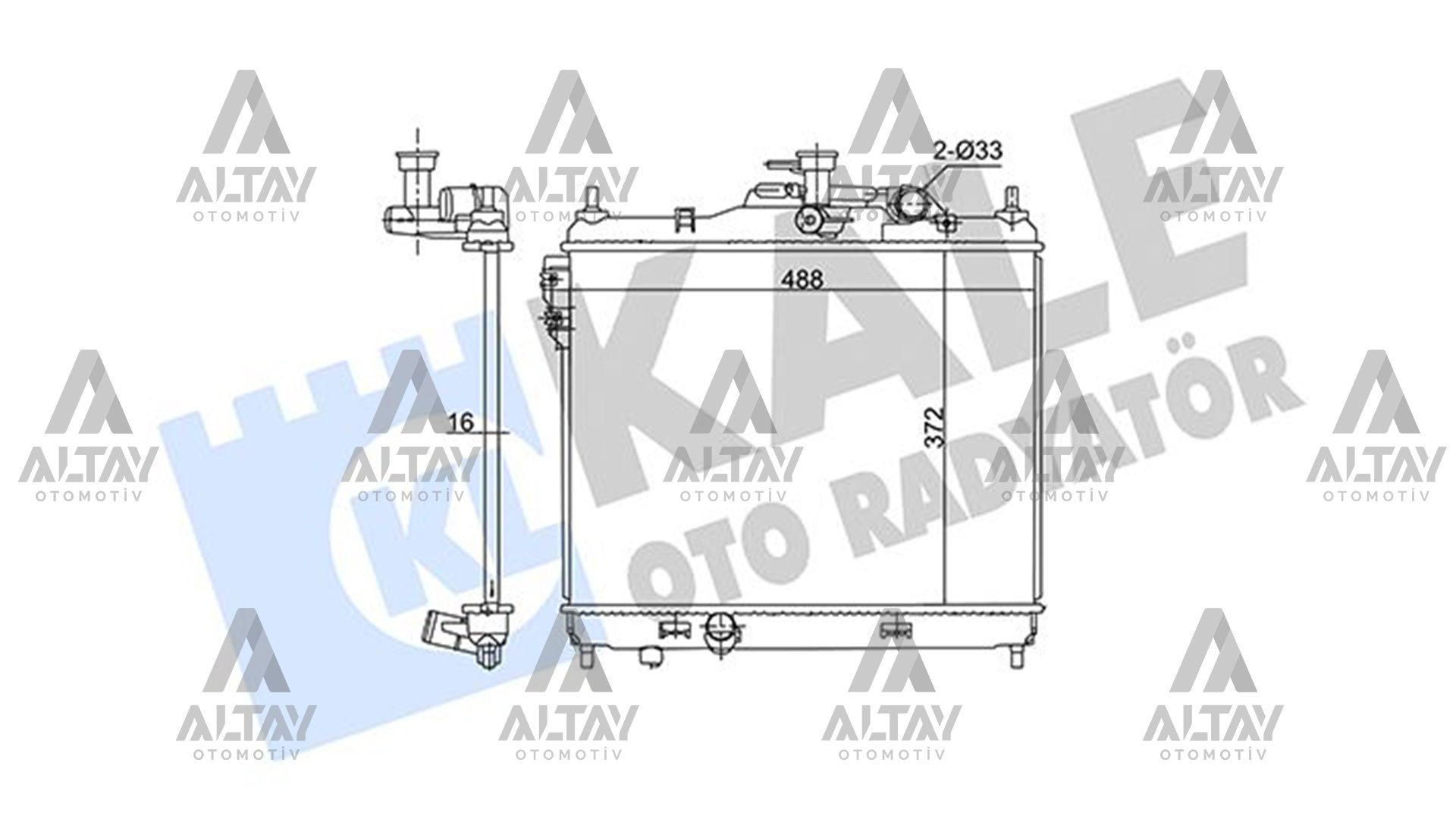 Hyundai Getz Su Radyatörü 2003-2006 Radyatör Su . Dizel 3cyl M-t OEM 25310-1C300 Hyundai Getz Su Radyatörü 2003-2006 Radyatör Su . Dizel 3cyl M-t OEM 25310-1C300