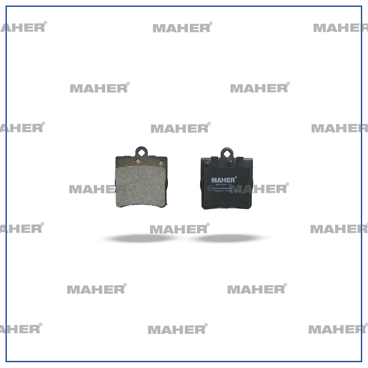 Mercedes W203 Arka Fren Balata E Seri OEM A0024207120 Mercedes W203 Arka Fren Balata E Seri OEM A0024207120