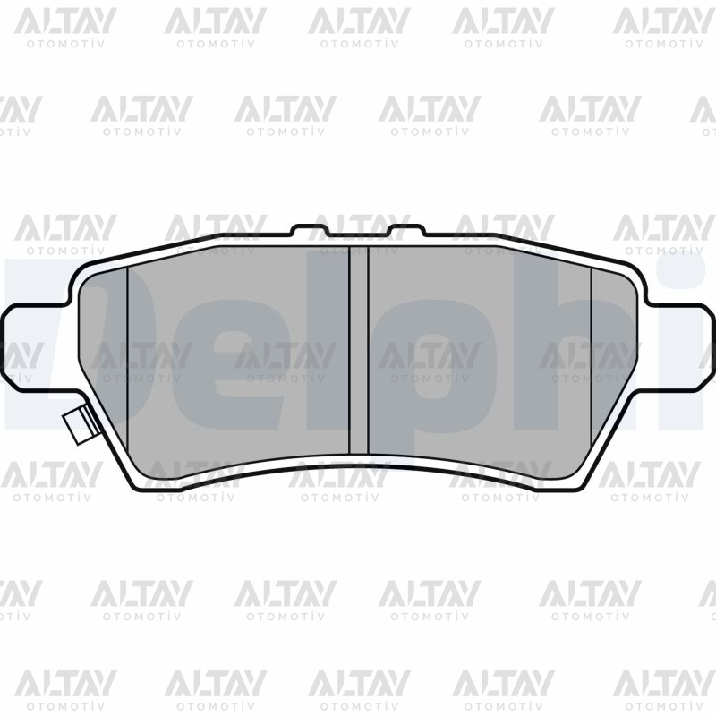 Nissan Navara Arka Fren Balatası 2005-2015 (2005-2015) OEM 44060-EA090