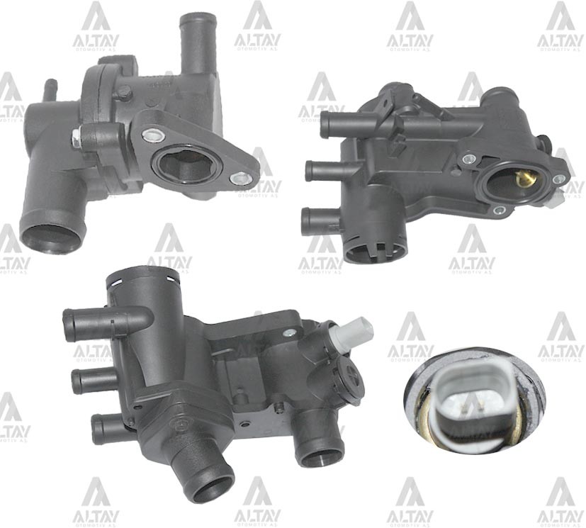 Seat Ibiza Termostat Komple OEM 032121111Q Seat Ibiza Termostat Komple OEM 032121111Q