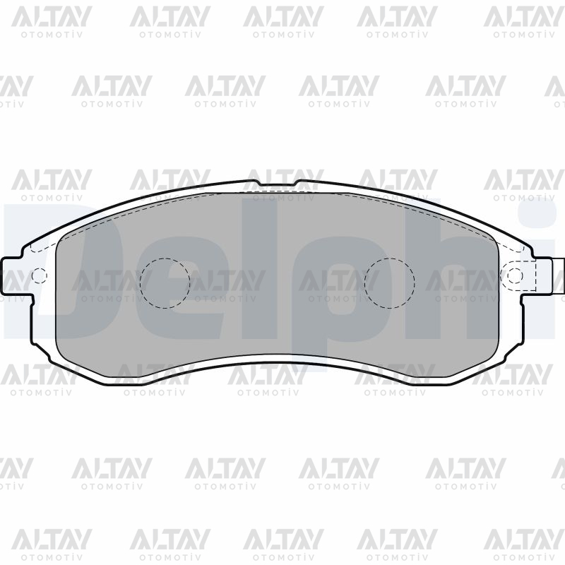 Mitsubishi L200 Ön Fren Balata L OEM DBP511126 Mitsubishi L200 Ön Fren Balata L OEM DBP511126