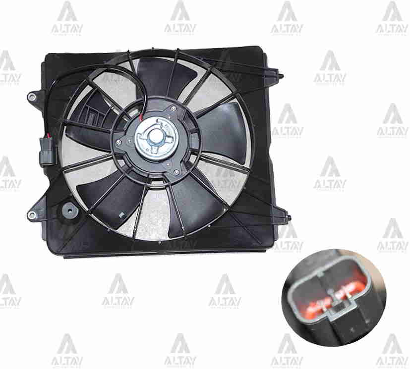Honda CR-V Radyatör Fan ve Motoru 2007-2012 Fan Crv OEM 19030-RZA-A01 Honda CR-V Radyatör Fan ve Motoru 2007-2012 Fan Crv OEM 19030-RZA-A01