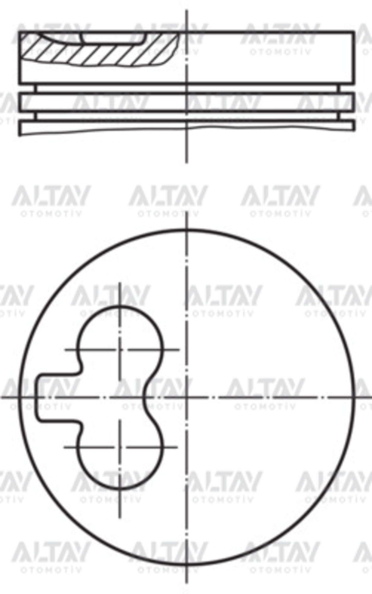 Citroen Saxo Piston Segman Segmanlı . D Tud5 OEM 062738