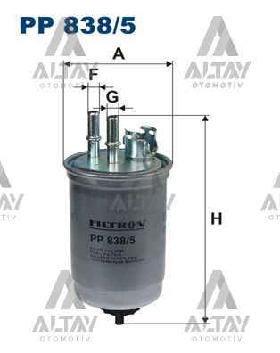 Ford Connect Yakıt Filtresi 2002-2013 . Tdcı OEM 2S419155AB