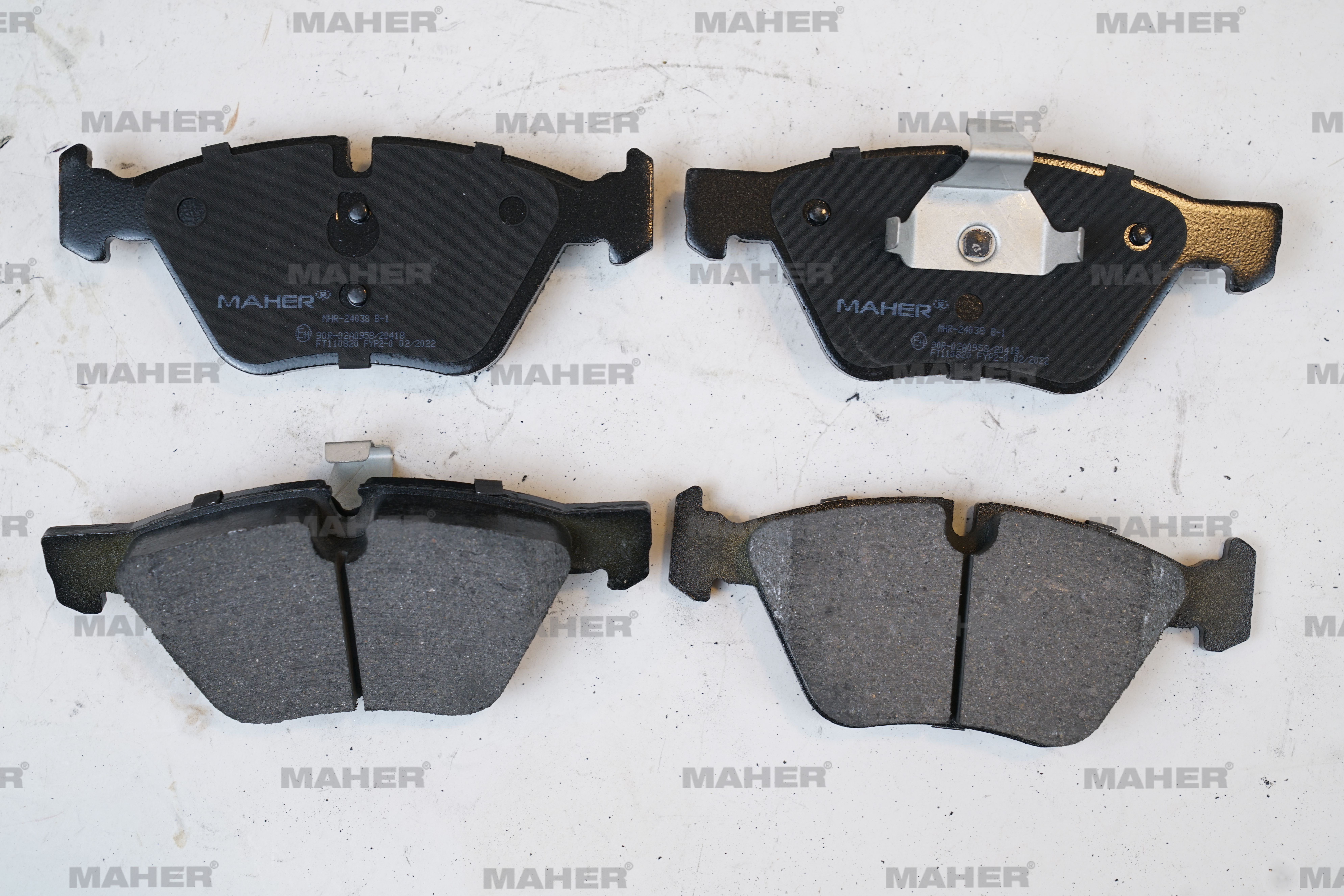 BMW E60 Ön Fren Balata Bmw Seri OEM 34116763617