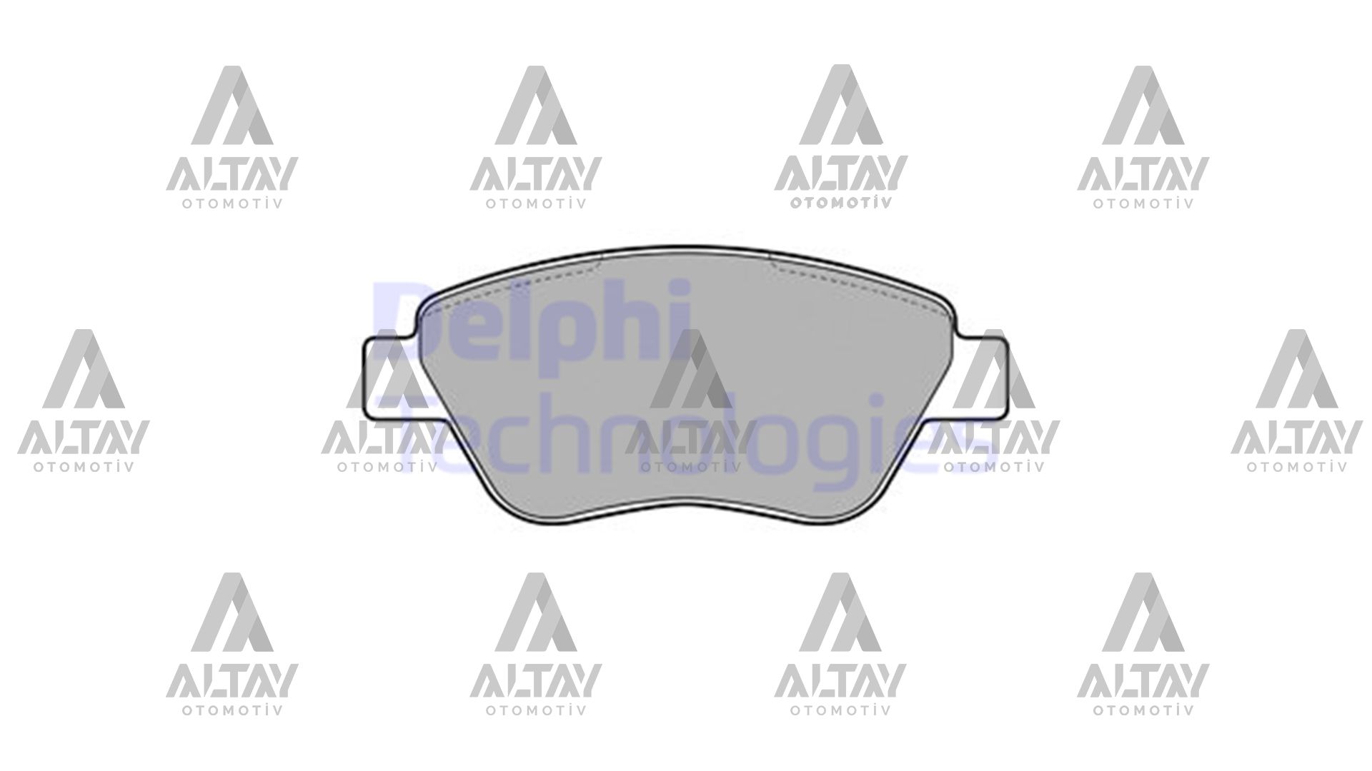 Fiat Fiorino Ön Fren Balata OEM 77362179 Fiat Fiorino Ön Fren Balata OEM 77362179
