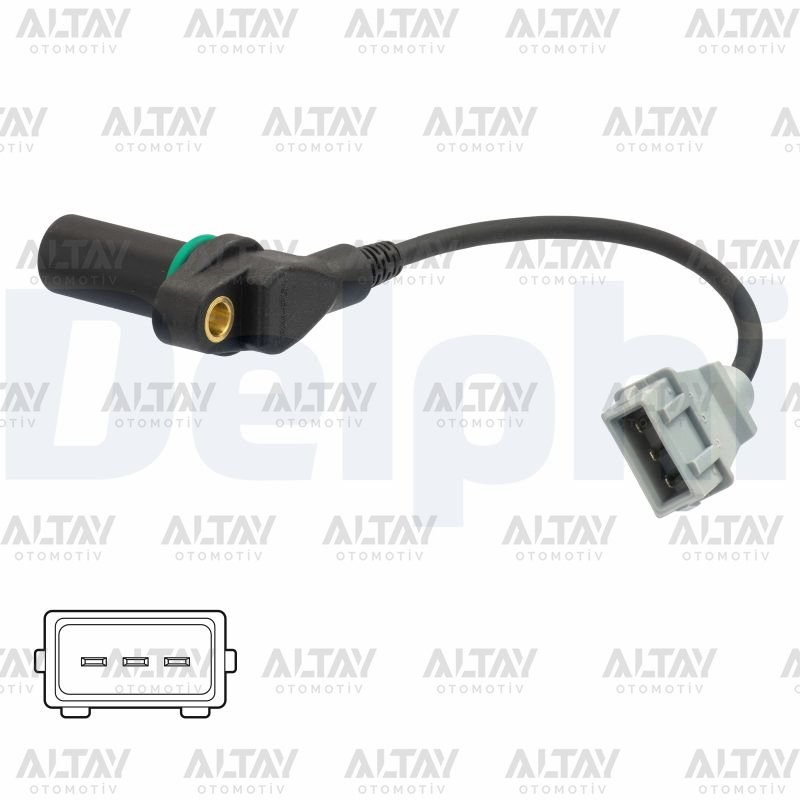 Volkswagen LT Elektrik 1996-2005 Sensor Krank Devır OEM 075906433C