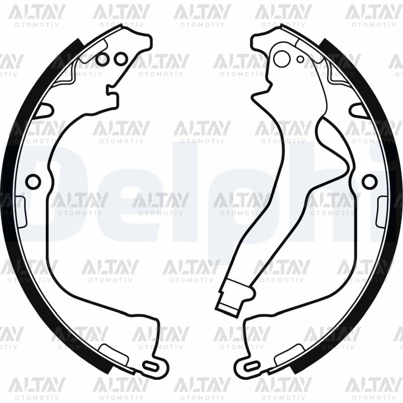 Volkswagen Amarok Arka Fren Balata Pabuc OEM 2H0698525