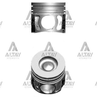 Hyundai Santa FE Piston Segman Segmanlı Ix OEM 87-71119-050