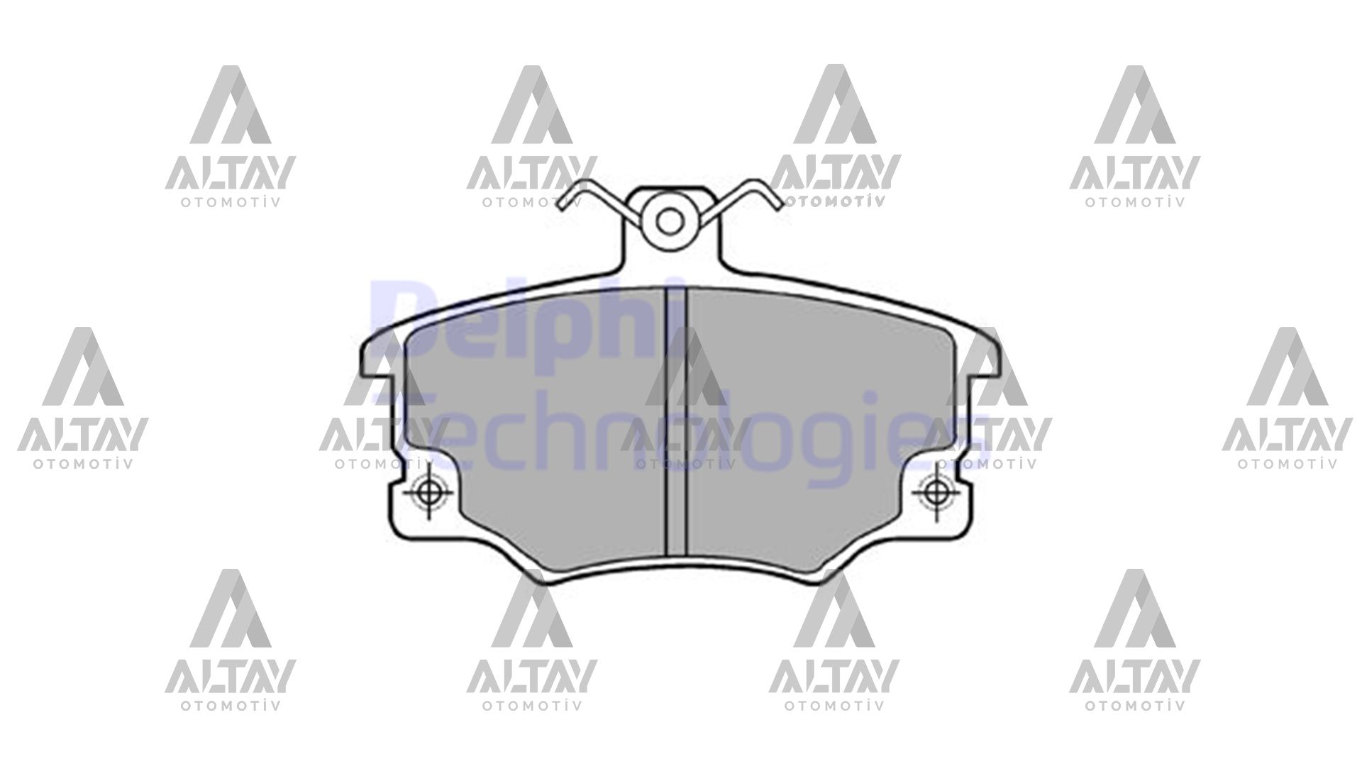 Fiat Uno Ön Fren Balata OEM 5892735