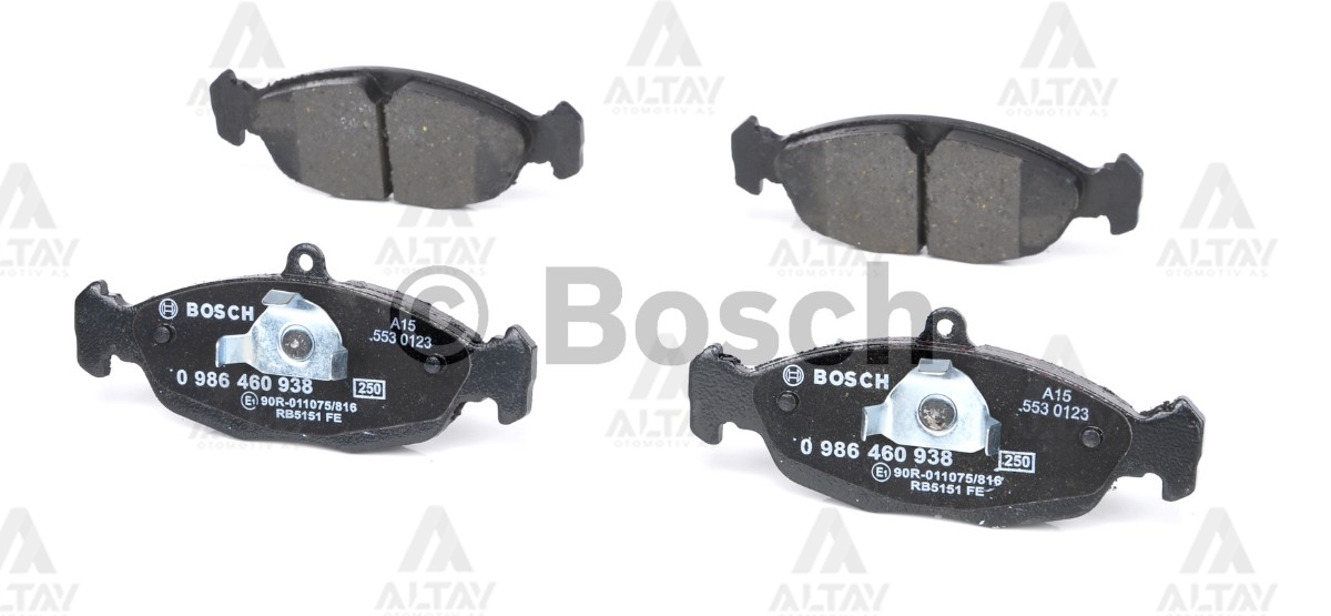Opel Combo Ön Fren Balata F OEM 1605881 Opel Combo Ön Fren Balata F OEM 1605881