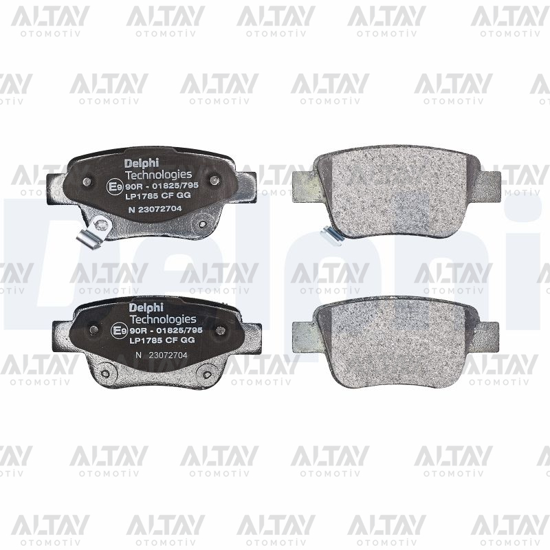 Toyota Avensis Arka Fren Balatası 2003-2008 Toyota Avensis Arka Fren Balatası 2003-2008
