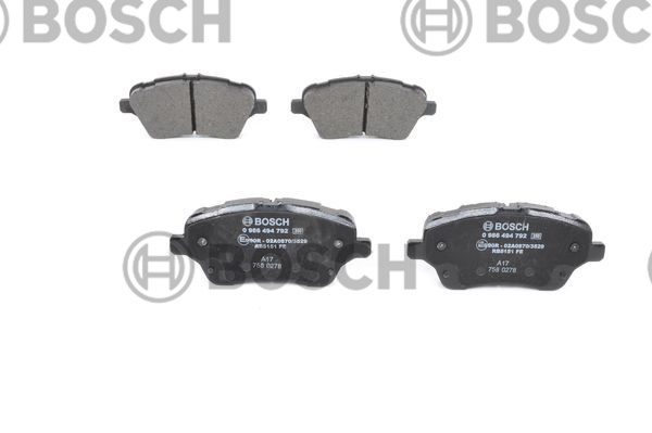 Ford Courier Ön Fren Balata Vıı OEM AY112K021BA Ford Courier Ön Fren Balata Vıı OEM AY112K021BA