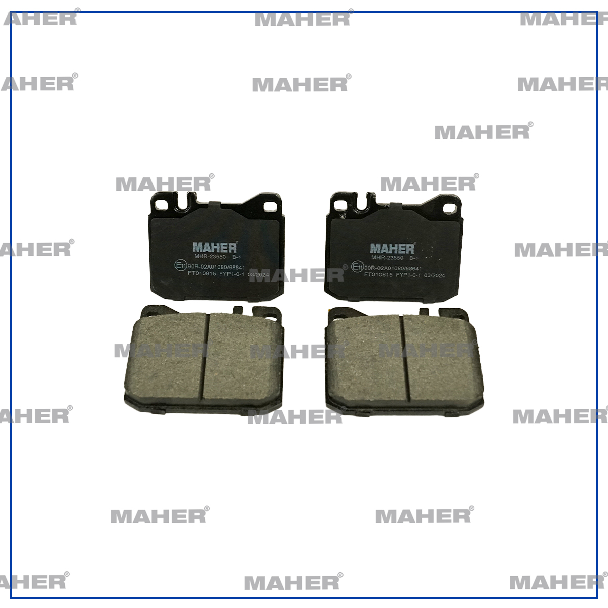 Mercedes W123 Ön Fren Balata Seri Ön 15mm OEM A0004206320 Mercedes W123 Ön Fren Balata Seri Ön 15mm OEM A0004206320
