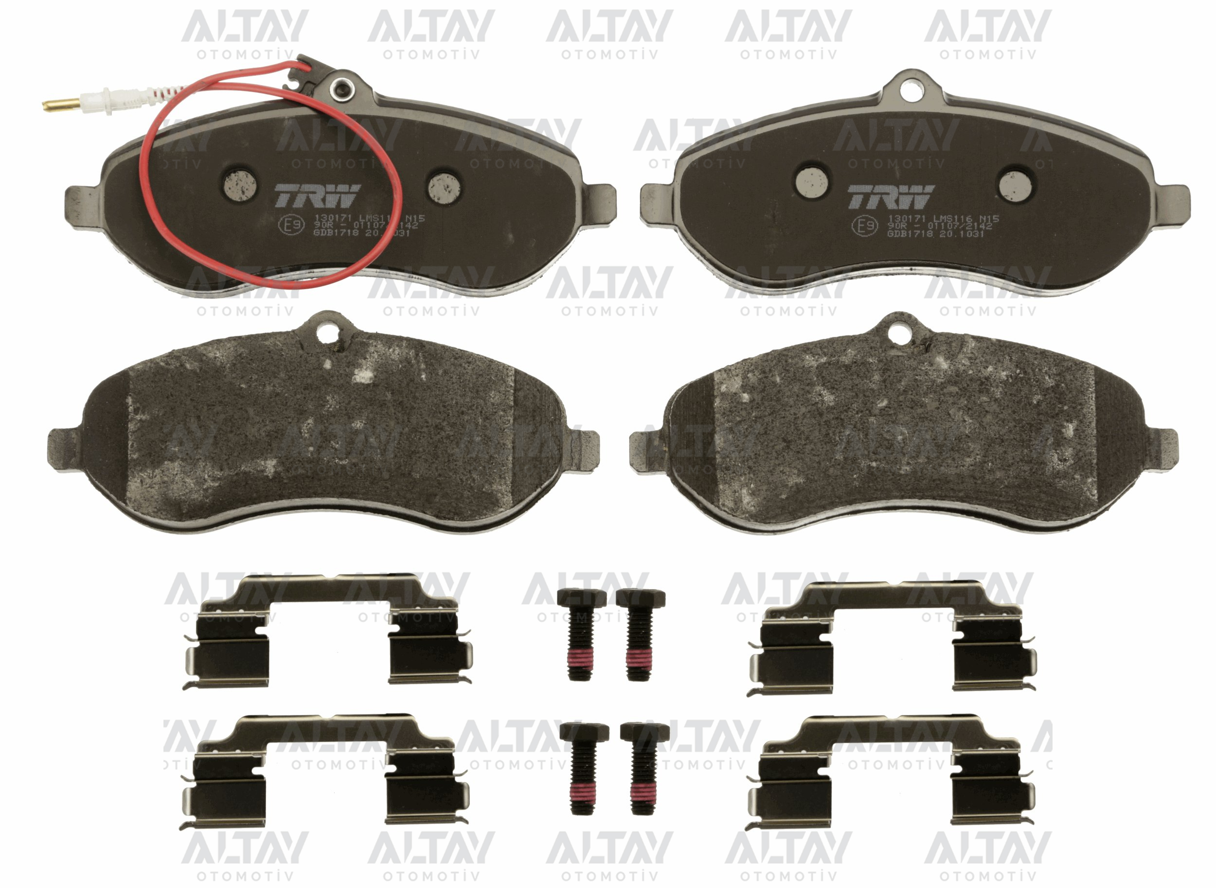 Fiat Scudo Ön Fren Balata OEM 77364511 Fiat Scudo Ön Fren Balata OEM 77364511