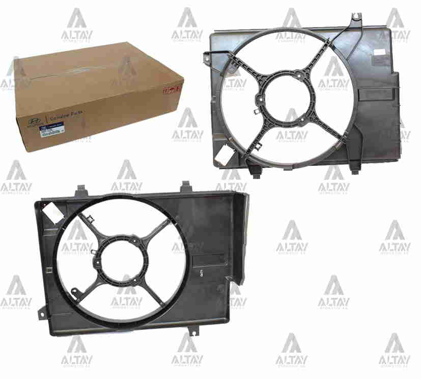 Hyundai Getz Radyatör Fan ve Motoru 2006-2011 Fan Davlumbazı Dizel OEM 25350-1C760