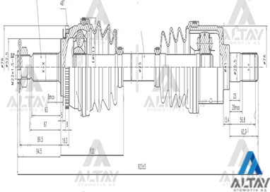 Hyundai Accent Sağ Ön Aks Komple Ön Blue OEM 49501-1R000 Hyundai Accent Sağ Ön Aks Komple Ön Blue OEM 49501-1R000