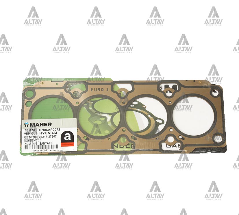 Hyundai Santa FE Silindir Kapak Contası Santafe Dizel . OEM 22311-27902 Hyundai Santa FE Silindir Kapak Contası Santafe Dizel . OEM 22311-27902