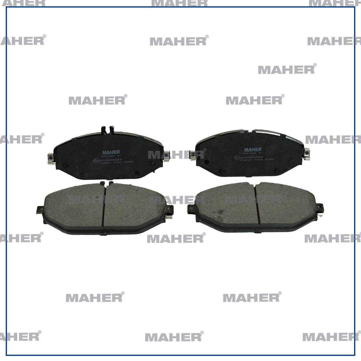 Mercedes W213 Ön Fren Balata E Seri Ön OEM A0084203820 Mercedes W213 Ön Fren Balata E Seri Ön OEM A0084203820