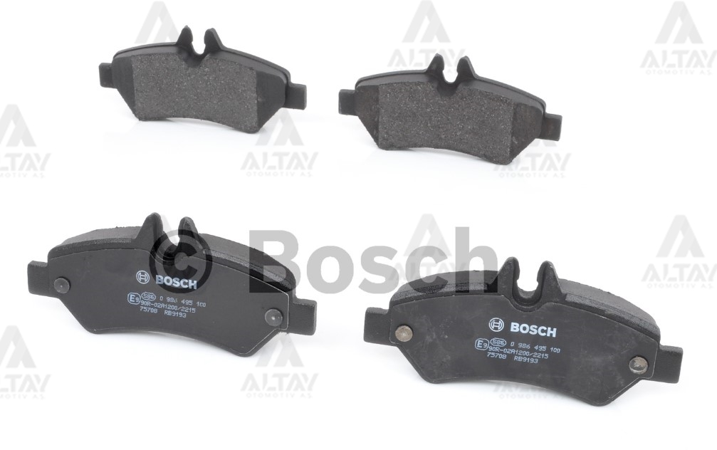 Volkswagen Crafter Arka Fren Balata OEM 2E0698451