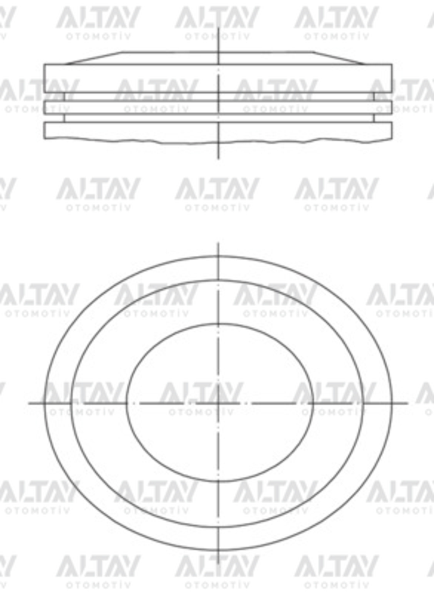 Opel Corsa Piston Segman Segmanlı OEM 8771666050000G