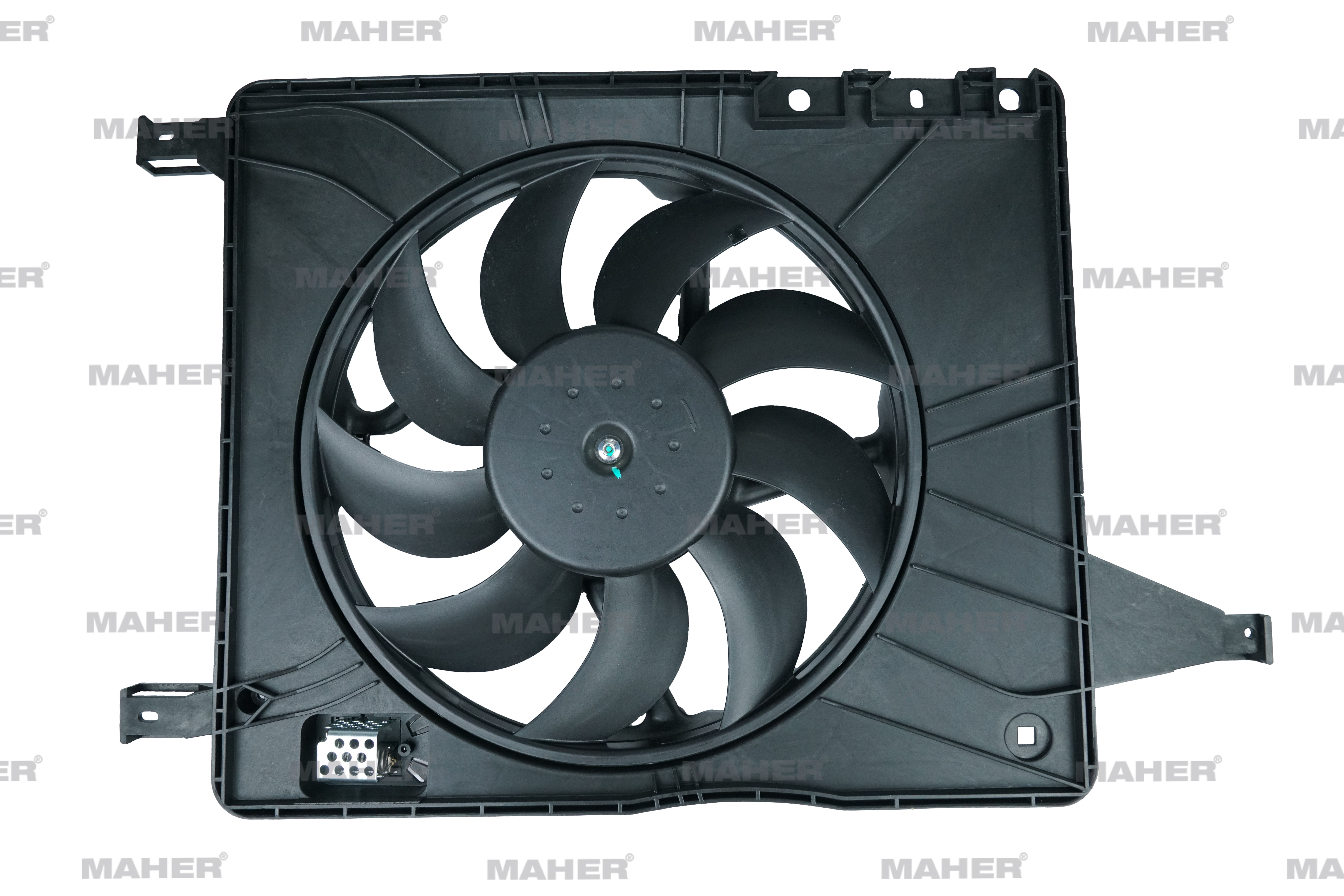Nissan Qashqai Radyatör Fan ve Motoru 2007-2012 Fan Su OEM 21481-JD200
