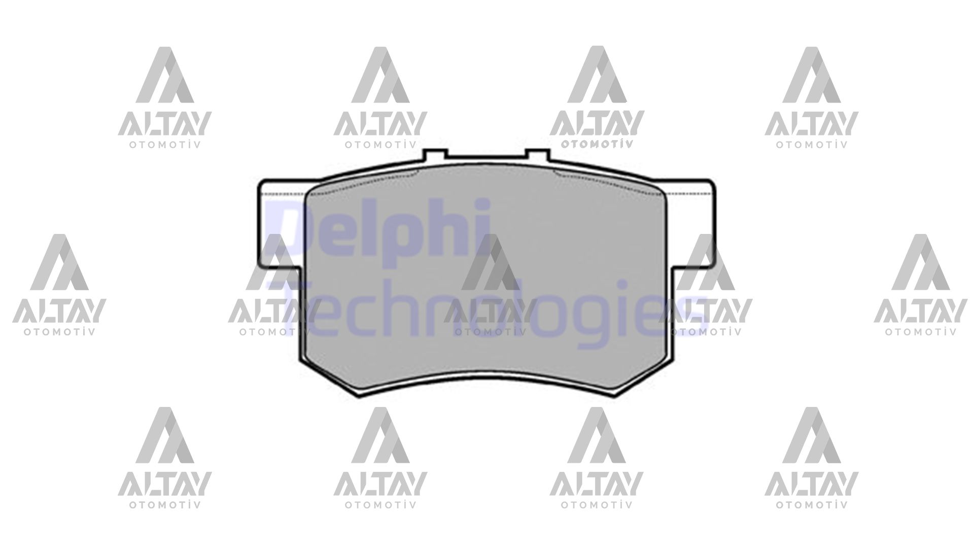 Honda Accord Arka Fren Balatası 1999-2003 Honda Accord Arka Fren Balatası 1999-2003