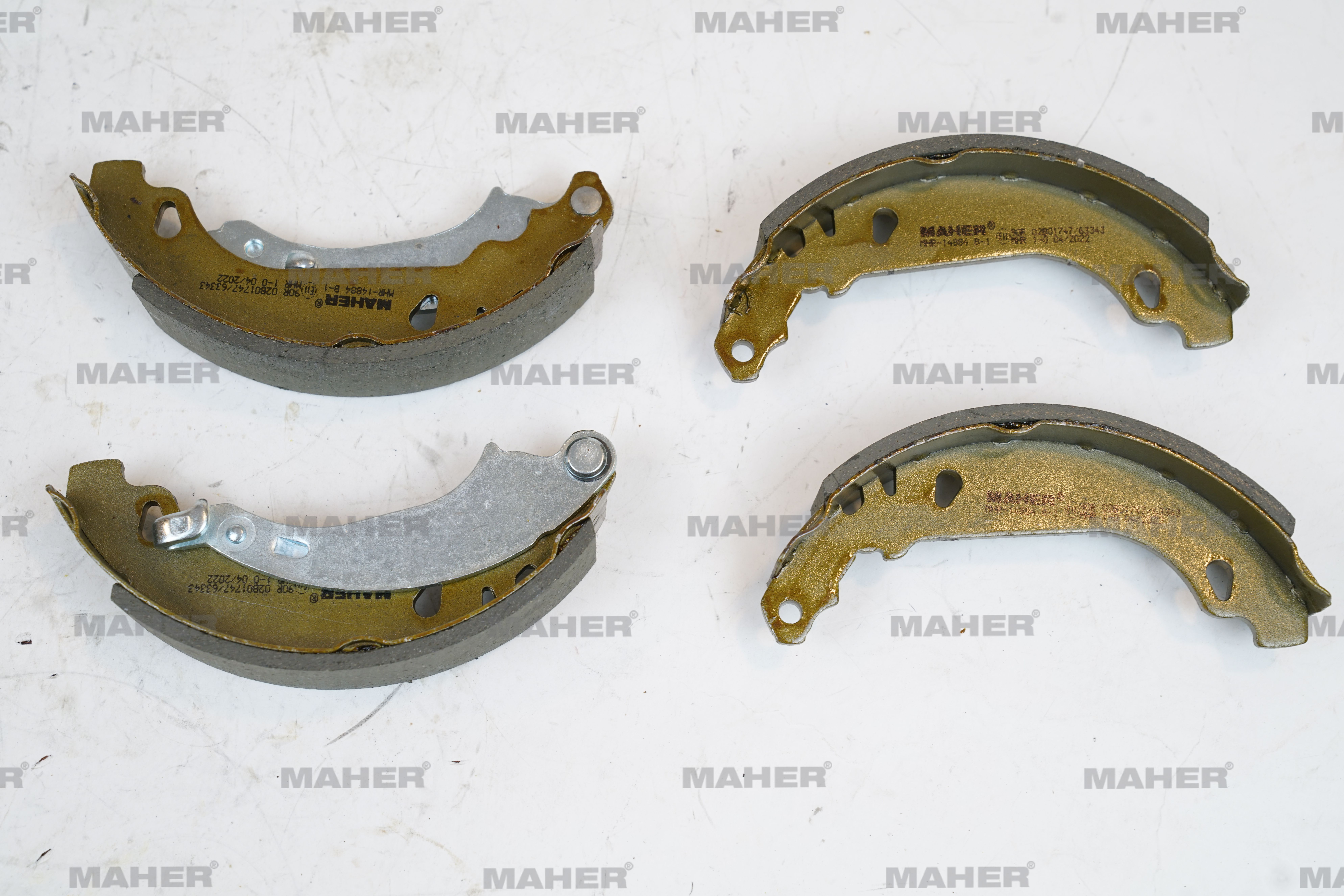 Peugeot 206 Arka Fren Balata Levyeli Pabuç OEM 4241N1