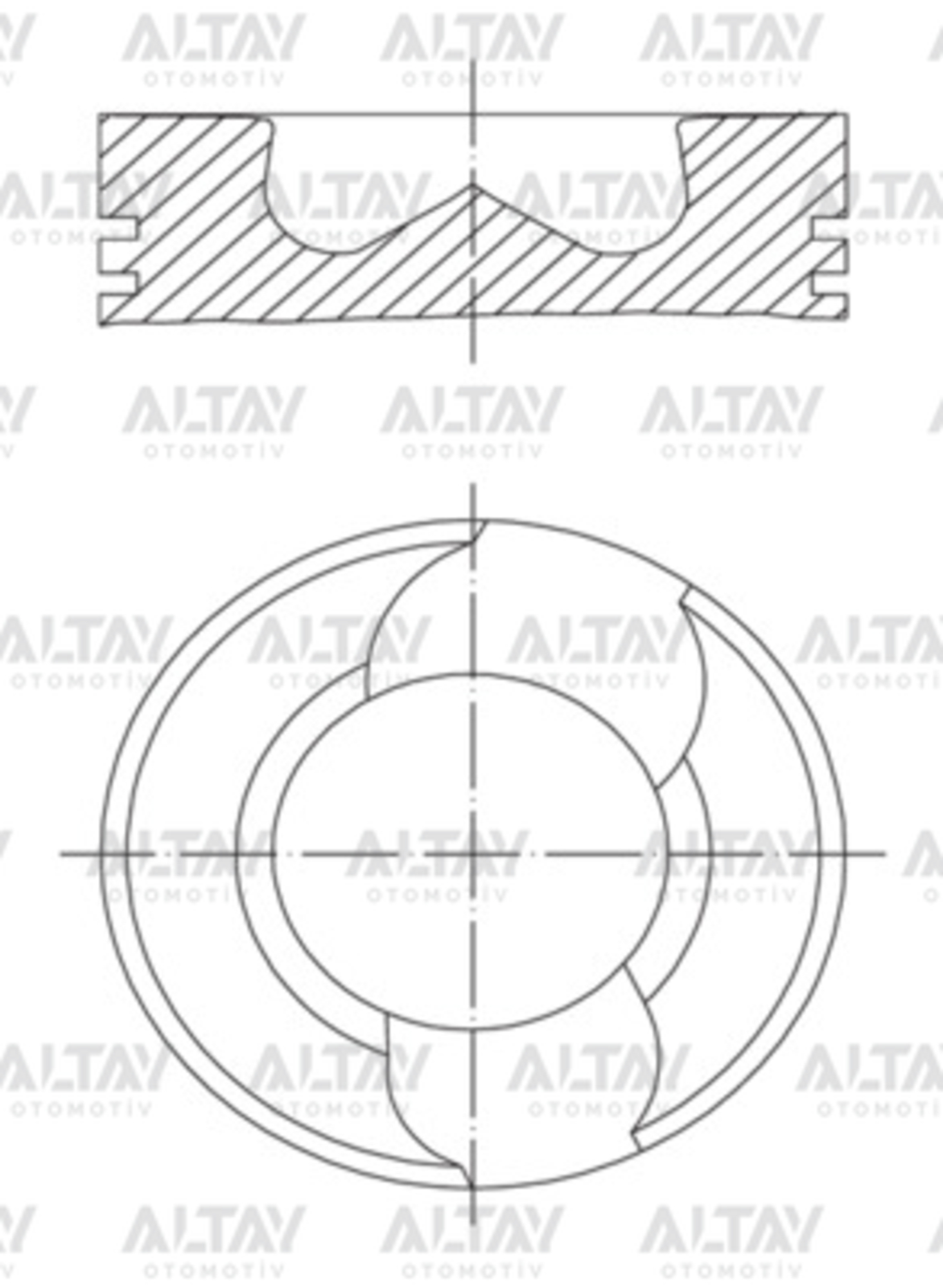 Volkswagen Touareg Piston Segman 2004-2010 Segmanlı OEM 070107065AL Volkswagen Touareg Piston Segman 2004-2010 Segmanlı OEM 070107065AL