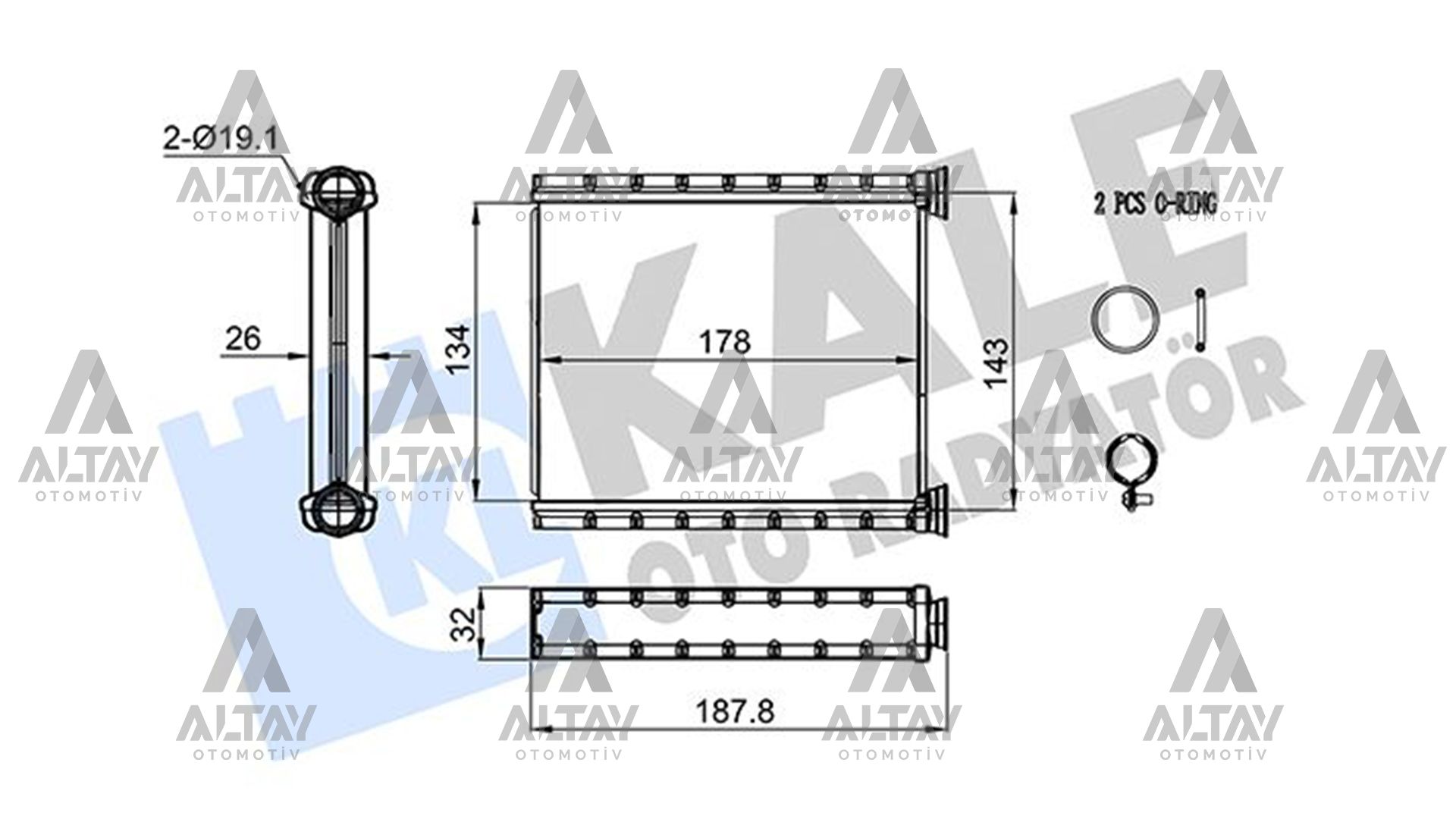 Renault Clio Kalorifer Radyatörü Radyatör V OEM 271156379R Renault Clio Kalorifer Radyatörü Radyatör V OEM 271156379R
