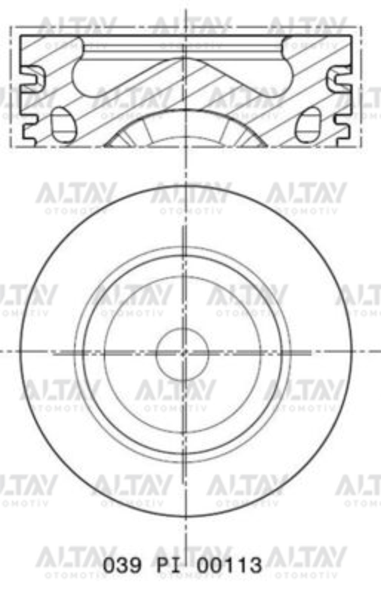 Citroen DS4 Piston Segman Segmanlı OEM 0628V8