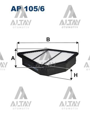Honda CR-V Hava Filtresi Crv . D-tec Dizel OEM 17220-R5Z-G01