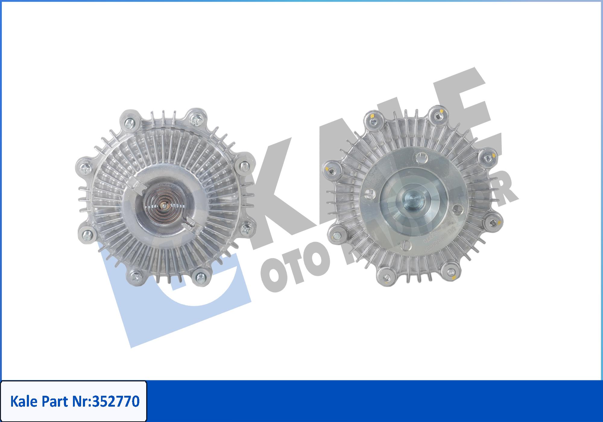 Toyota Hilux Hararet Müşürü Fan Termiği Hılux-hıace OEM 16210-54070