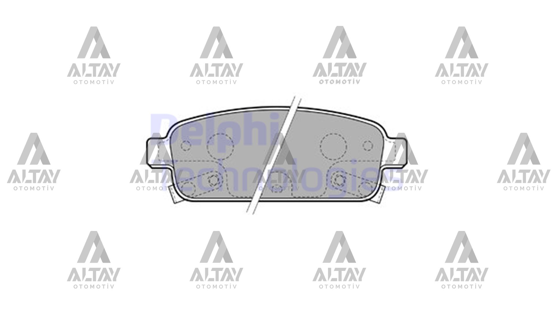 Opel Mokka Arka Fren Balata OEM 13300867 Opel Mokka Arka Fren Balata OEM 13300867