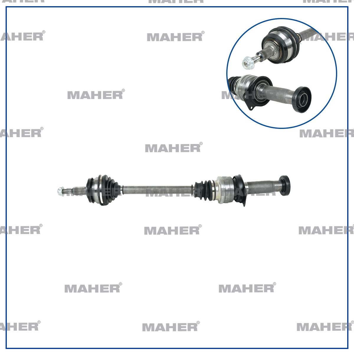 Volkswagen T5 Sağ Ön Aks Komple Ön OEM 7H0407272BK