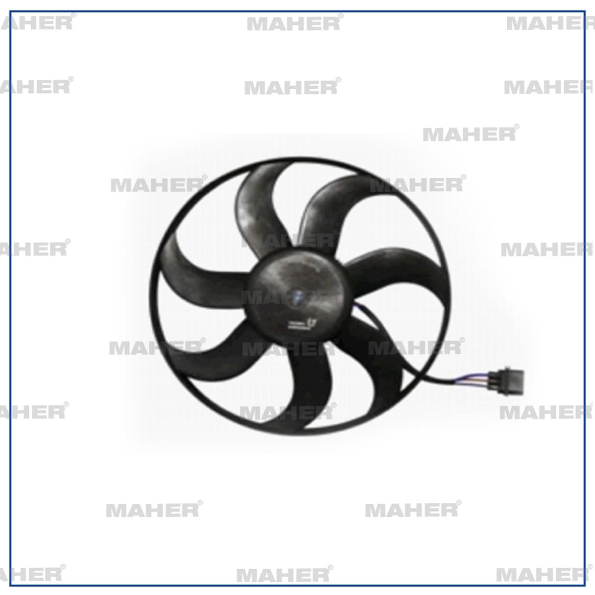Seat Ibiza Radyatör Fan ve Motoru Fan OEM 6Q0959455AD