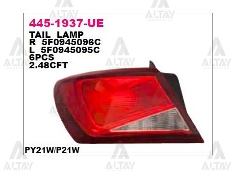 Seat Leon Sağ Dış Aydınlatma 2013-2020