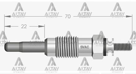 SsangYong Korando Kızdırma Bujisi . D . Td OEM 11593601 SsangYong Korando Kızdırma Bujisi . D . Td OEM 11593601