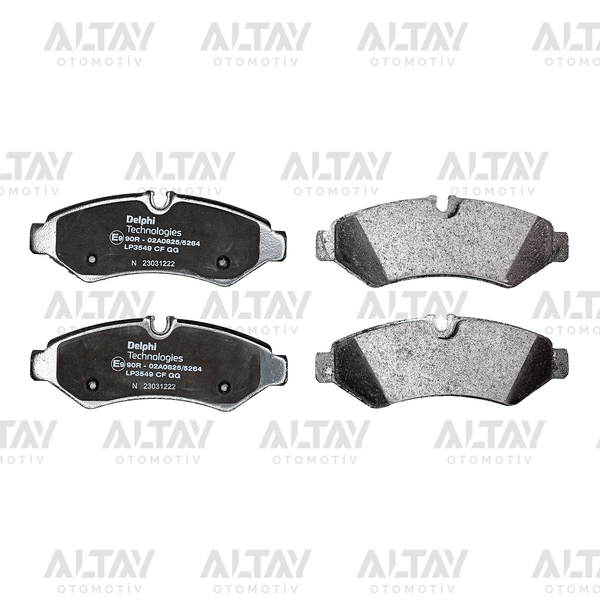 Mercedes Sprinter Arka Fren Balata OEM 9104203700