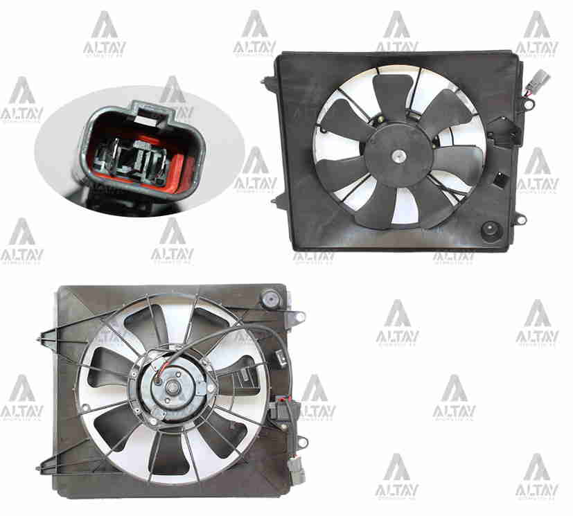 Honda CR-V Radyatör Fan ve Motoru 2007-2012 Fan Klima Crv OEM 38615-RZP-G01